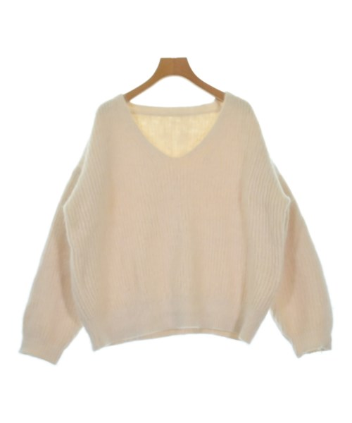 Whim Gazette(ウィムガゼット)ニット・セーター 白 サイズ:F/2200647584019