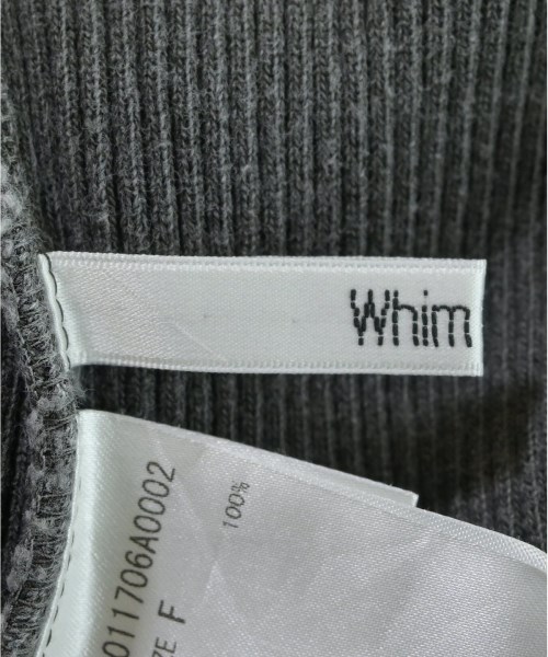 Whim Gazette（ウィムガゼット）タンクトップ グレー サイズ:F レディース/2200651933032