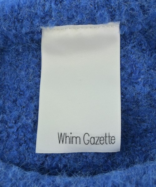 Whim Gazette（ウィムガゼット）ニット・セーター 青 サイズ:F レディース/2200642186072
