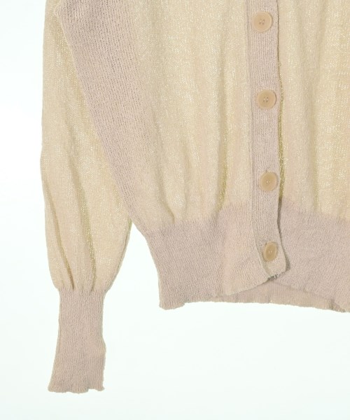 Whim Gazette（ウィムガゼット）カーディガン ベージュ サイズ:F レディース/2200642186096
