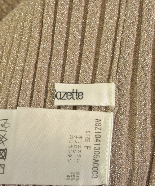 Whim Gazette（ウィムガゼット）ニット・セーター 茶 サイズ:F レディース/2200697129086