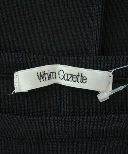 Whim Gazette（ウィムガゼット）ベスト/ノースリーブ 黒 サイズ:F レディース/2200702706066