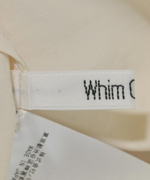 Whim Gazette（ウィムガゼット）ブラウス 白 サイズ:F レディース/2200704741041