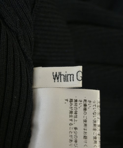 Whim Gazette（ウィムガゼット）ロング・マキシ丈スカート 黒 サイズ:F レディース/2200705162074