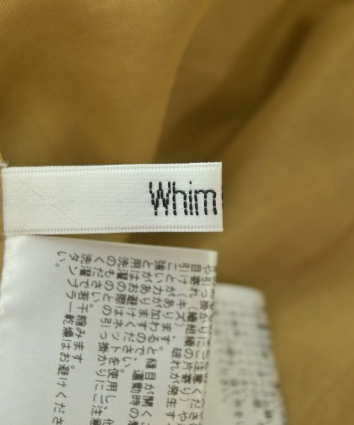 Whim Gazette（ウィムガゼット）ブラウス 茶 サイズ:F レディース/2200702219061
