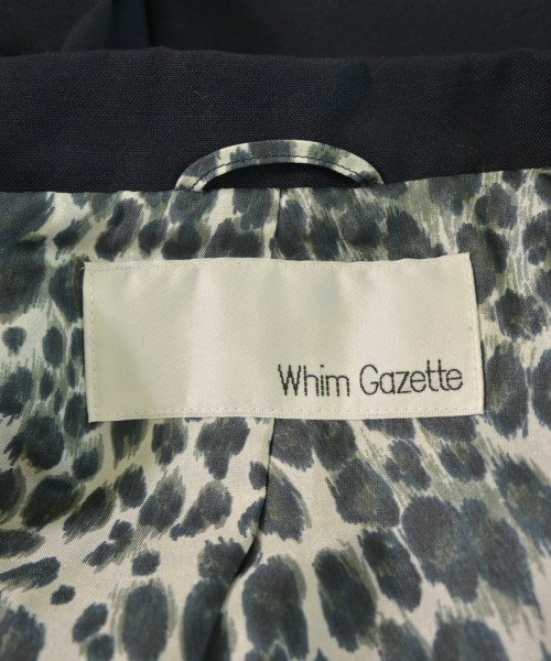 Whim Gazette（ウィムガゼット）テーラードジャケット 紺 サイズ:F レディース/2200698350014