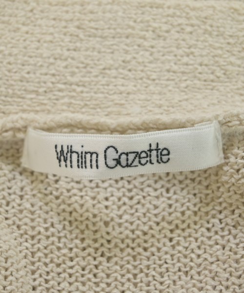 Whim Gazette（ウィムガゼット）カーディガン ベージュ サイズ:F レディース/2200698350038