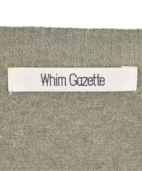 Whim Gazette（ウィムガゼット）ニット・セーター グレー サイズ:F レディース/2200702551024