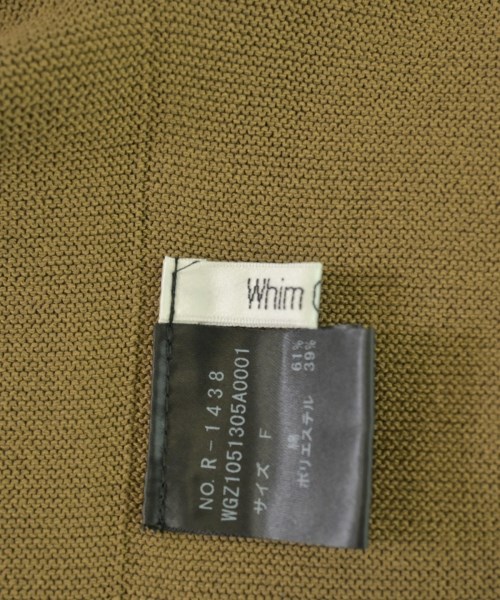 Whim Gazette（ウィムガゼット）ベスト 茶 サイズ:F レディース/2200704470071