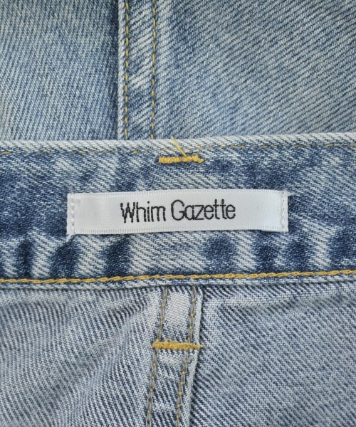 Whim Gazette（ウィムガゼット）デニムパンツ 青 サイズ:38(M位) レディース/2200701443047