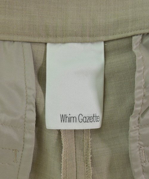 Whim Gazette（ウィムガゼット）スラックス ベージュ サイズ:38(M位) レディース/2200701570026