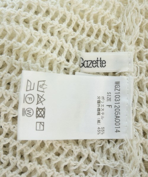 Whim Gazette（ウィムガゼット）ニット・セーター 白 サイズ:F レディース/2200704915077