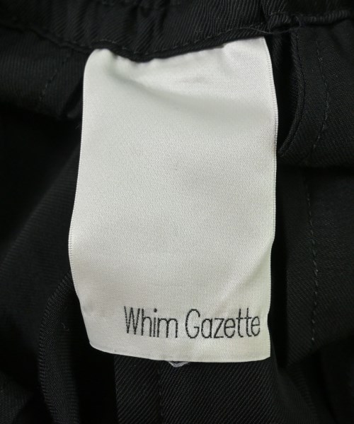 Whim Gazette（ウィムガゼット）その他 黒 サイズ:36(S位) レディース/2200706983104