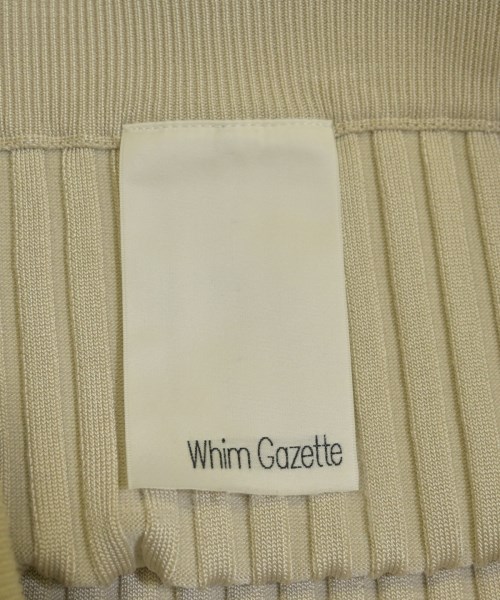 Whim Gazette（ウィムガゼット）ロング・マキシ丈スカート ベージュ サイズ:F レディース/2200707403021