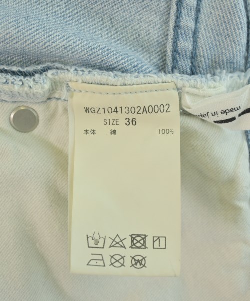 Whim Gazette（ウィムガゼット）デニムパンツ 青 サイズ:36(S位) レディース/2200698562028