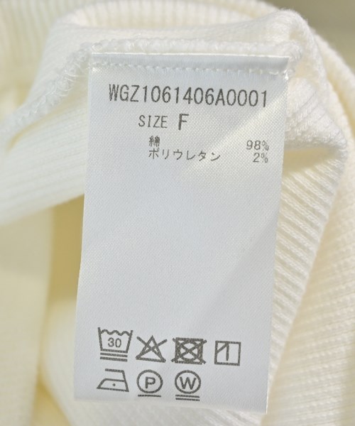 Whim Gazette（ウィムガゼット）ニット・セーター 白 サイズ:F レディース/2200706396140