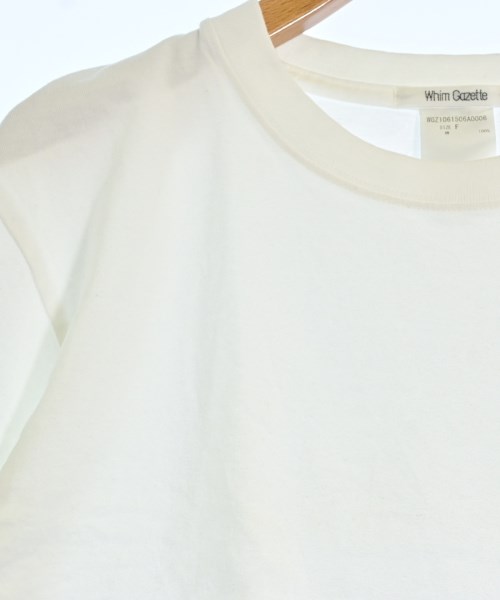 Whim Gazette（ウィムガゼット）Tシャツ・カットソー 白 サイズ:F レディース/2200706396164