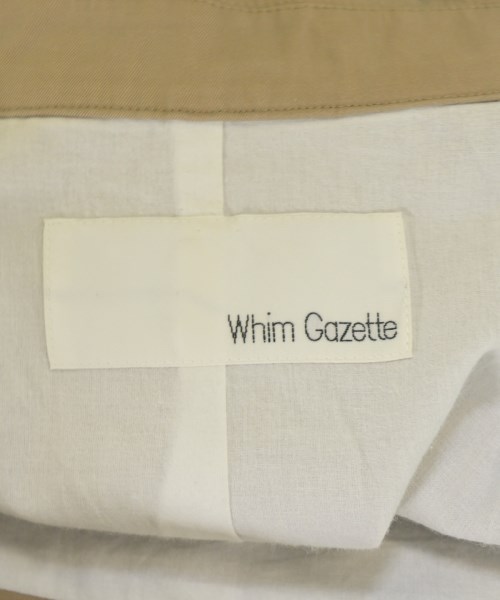 Whim Gazette（ウィムガゼット）トレンチコート ベージュ サイズ:F レディース/2200704239012