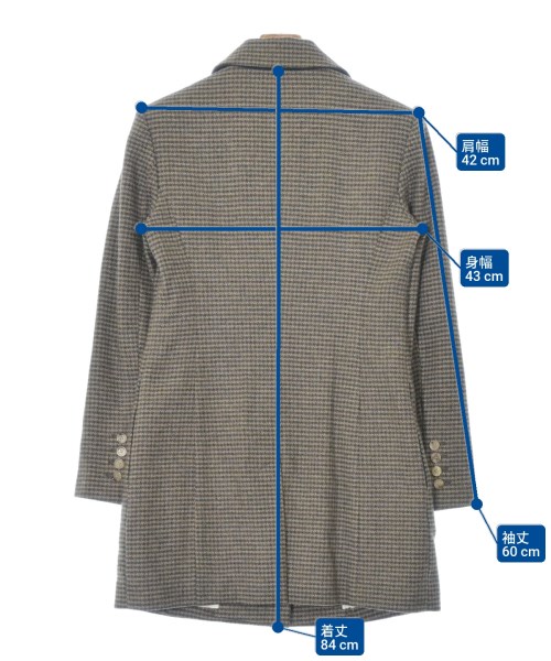 Whim Gazette（ウィムガゼット）テーラードジャケット 茶 サイズ:F レディース/2200659175014