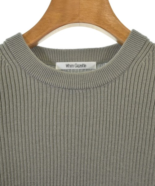 Whim Gazette（ウィムガゼット）ニット・セーター グレー サイズ:F レディース/2200663023011
