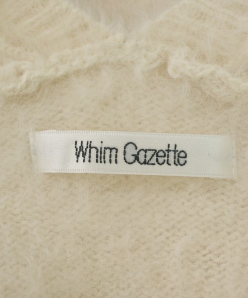 Whim Gazette（ウィムガゼット）ニット・セーター 白 サイズ:F レディース/2200658372469