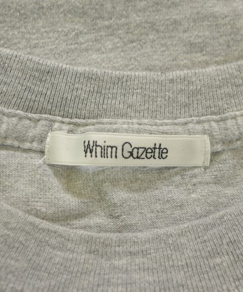 Whim Gazette（ウィムガゼット）Tシャツ・カットソー グレー サイズ:F レディース/2200661220092