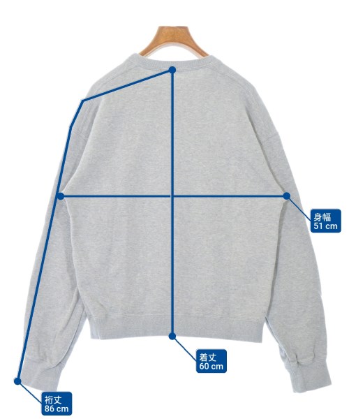 Whim Gazette（ウィムガゼット）スウェット グレー サイズ:F レディース/2200660981062