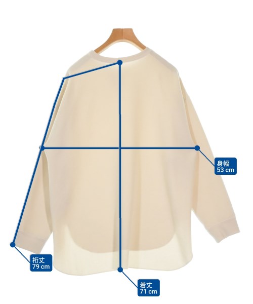 Whim Gazette（ウィムガゼット）Tシャツ・カットソー 白 サイズ:36(S位) レディース/2200661422090