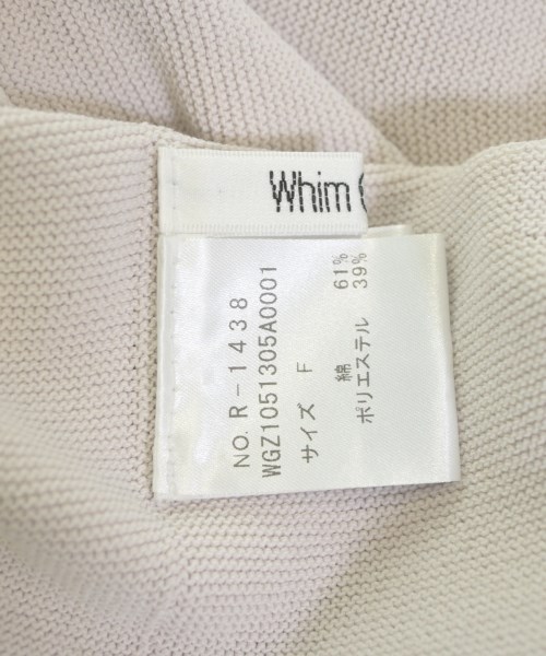Whim Gazette（ウィムガゼット）ベスト ベージュ サイズ:F レディース/2200665954030