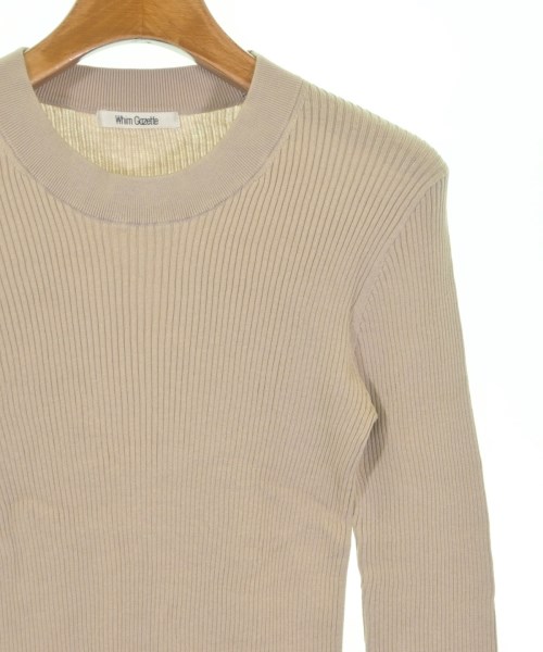 Whim Gazette（ウィムガゼット）ニット・セーター ベージュ サイズ:F レディース/2200662854142