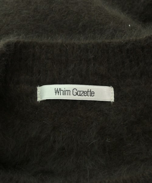 Whim Gazette（ウィムガゼット）ニット・セーター 茶 サイズ:F レディース/2200665142048