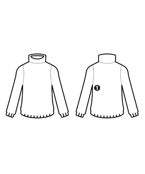 Whim Gazette（ウィムガゼット）ニット・セーター 黒 サイズ:F レディース/2200668259033