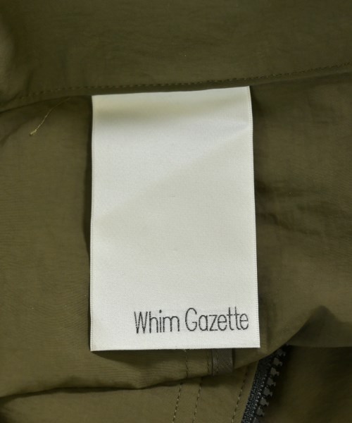 Whim Gazette（ウィムガゼット）コート カーキ サイズ:F レディース/2200668279031