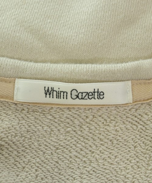 Whim Gazette（ウィムガゼット）スウェット ベージュ サイズ:F レディース/2200669657043