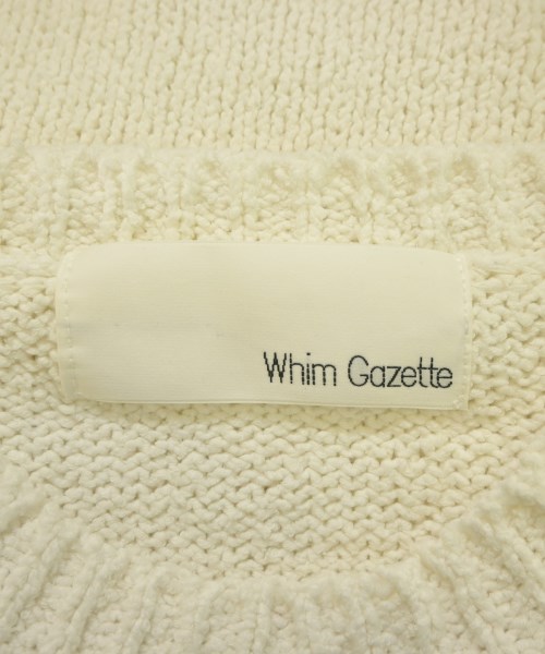 Whim Gazette（ウィムガゼット）ニット・セーター 白 サイズ:F レディース/2200666955029