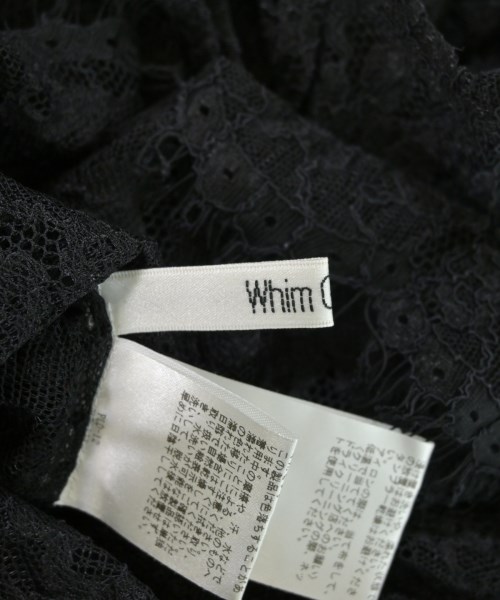 Whim Gazette（ウィムガゼット）ワンピース 黒 サイズ:F レディース/2200666955074