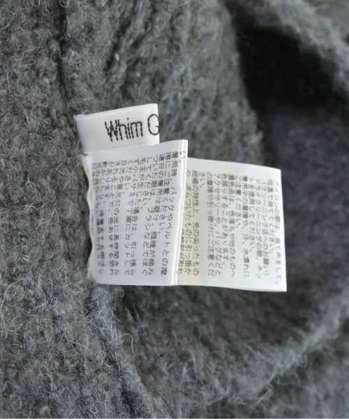 Whim Gazette（ウィムガゼット）ニット・セーター グレー サイズ:F レディース/2200666165046
