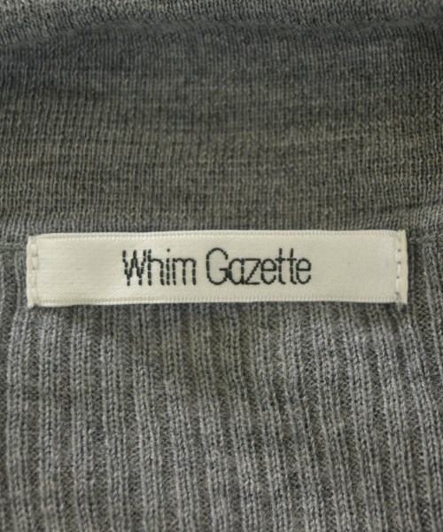 Whim Gazette（ウィムガゼット）ニット・セーター グレー サイズ:F レディース/2200669009026