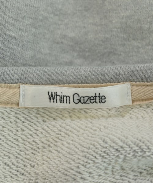 Whim Gazette（ウィムガゼット）スウェット グレー サイズ:F レディース/2200669086430