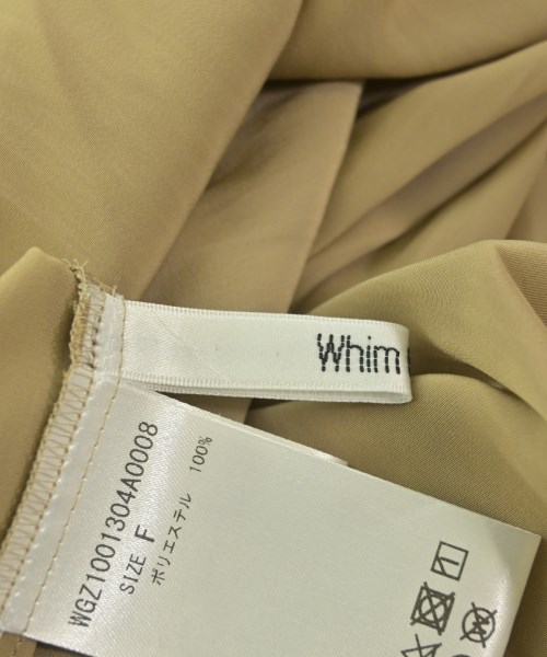 Whim Gazette（ウィムガゼット）ブラウス ベージュ サイズ:F レディース/2200666506108