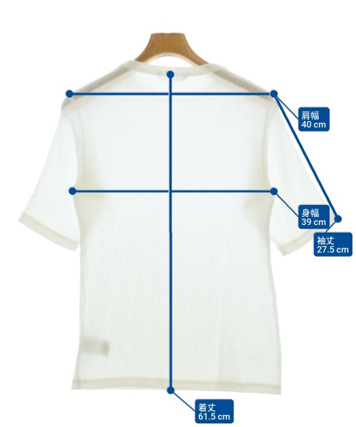 Whim Gazette（ウィムガゼット）Tシャツ・カットソー 白 サイズ:F レディース/2200668943031