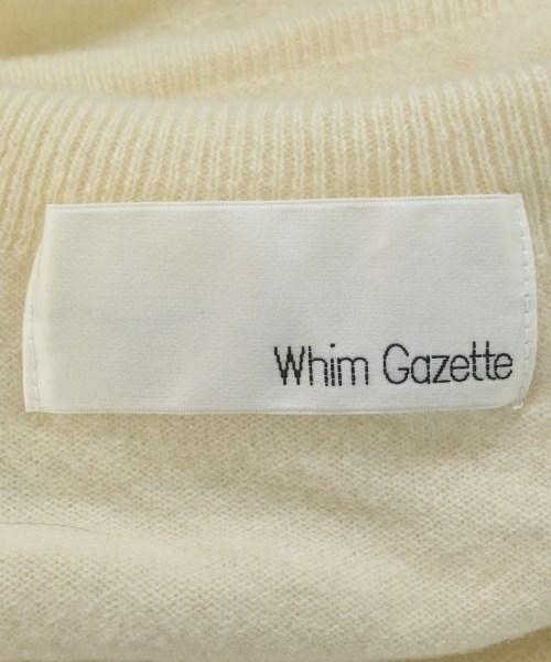Whim Gazette（ウィムガゼット）ニット・セーター 白 サイズ:F レディース/2200671452049