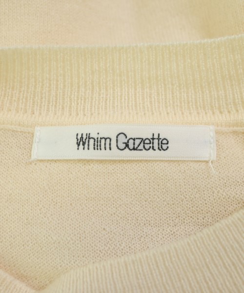 Whim Gazette（ウィムガゼット）ニット・セーター ベージュ サイズ:F レディース/2200667497054