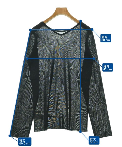 Whim Gazette（ウィムガゼット）Tシャツ・カットソー 黒 サイズ:F レディース/2200729452090