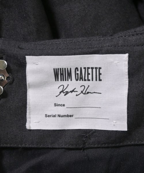 Whim Gazette（ウィムガゼット）ロング・マキシ丈スカート 黒 サイズ:F レディース/2200722002452