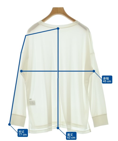 Whim Gazette（ウィムガゼット）Tシャツ・カットソー 白 サイズ:F レディース/2200730720041