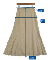 Whim Gazette（ウィムガゼット）ロング・マキシ丈スカート ベージュ サイズ:38(M位) レディース/2200728713048