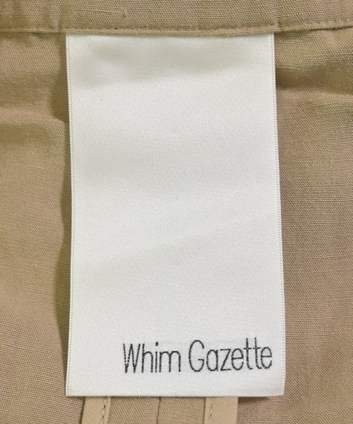 Whim Gazette（ウィムガゼット）テーラードジャケット ベージュ サイズ:F レディース/2200723350026