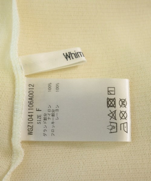 Whim Gazette（ウィムガゼット）Tシャツ・カットソー 白 サイズ:F レディース/2200730787143