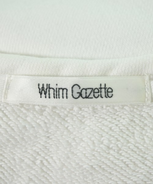 Whim Gazette（ウィムガゼット）スウェット 白 サイズ:F レディース/2200732834067